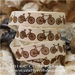 Vintage Butterflies Ribbon - Bikes Cremé